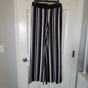 INC Urban Jungle Stripe Wide Leg Pants - Size Small